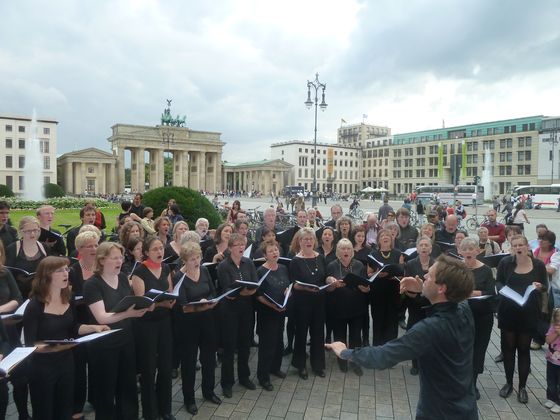 Vor dem Brandenburger Tor