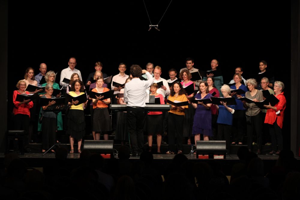 Deutsch Französicher Chor Berlin beim Fete de la Musique 2022