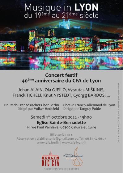 affiche concert