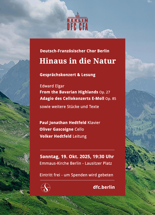 Konzert Hinaus in die Natur